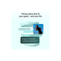 Google Fitbit Air - Screenless Fitness and Health Tracker - Personalized AI-Powered Coaching - Works with Android and iOS - One Size