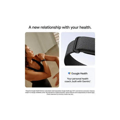 Google Fitbit Air - Screenless Fitness and Health Tracker - Personalized AI-Powered Coaching - Works with Android and iOS - One Size
